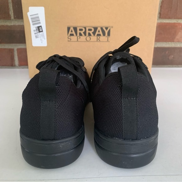 Array Womens Nadia black lace up Athletic and Training Shoes sneakers US 12 M - Picture 5 of 10